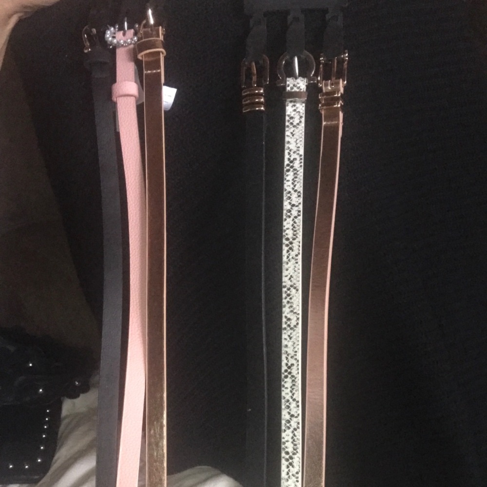 Brand New Skinny Belt Set